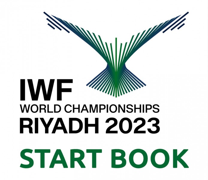 START BOOK, 2023 IWF World Championships RIYADH - KSA Image 1