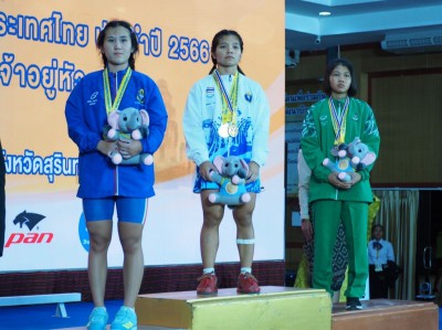“ปัฐษพงษ์” เหมาเรียบ 3 ทอง- “นฤมล” ทุบสถิติยุวชน Image 6