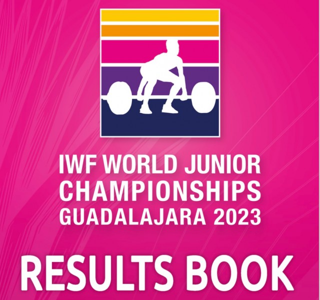 RESULTS BOOK, 2023 WORLD JUNIOR CHAMPIONSHIPS GUADALAJARA -  ... Image 1